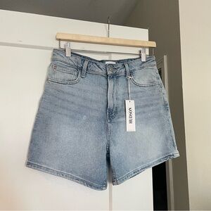 HUDSON • relaxed denim shorts in parklife
